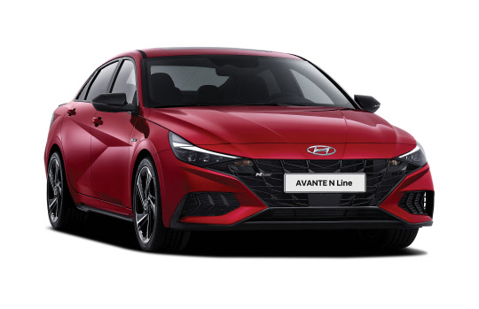 현대자동차 아반떼 N 라인.<현대차 제공>